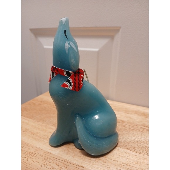 Howling Coyote Candle Southwest Desert Howl At The Moon Candles Set Of 2 Unused - Picture 4 of 11